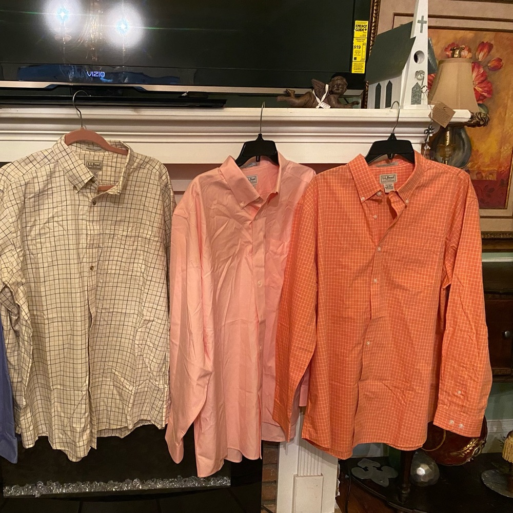 LL Bean brand new shirts